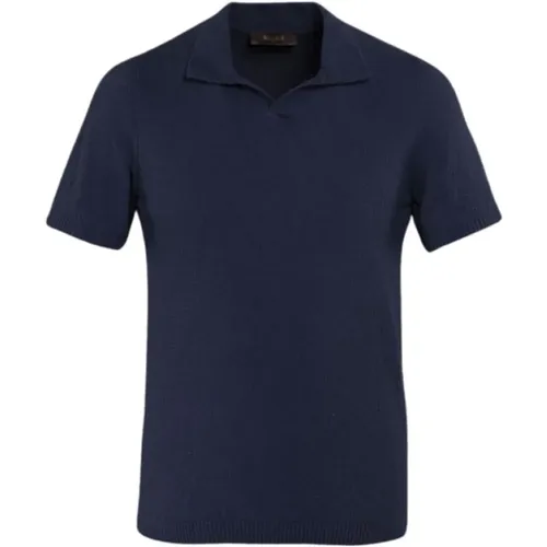 Lässiges Polo-Shirt für Smart-Casual Outfit,Knitwear - Moorer - Modalova