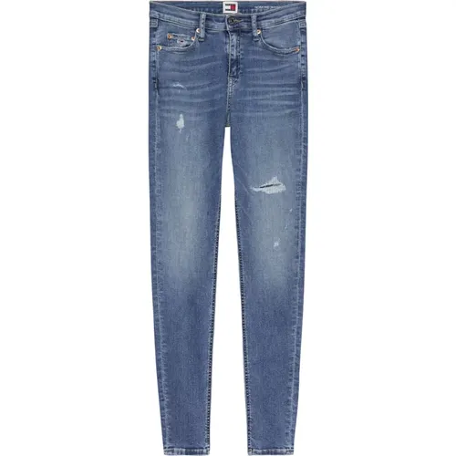 Skinny Jeans für Damen , Damen, Größe: W26 L30 - Tommy Hilfiger - Modalova