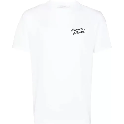 T-Shirts , Herren, Größe: XS - Maison Kitsuné - Modalova