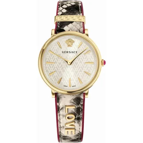 Circle Gold Elaph BIC Uhr Versace - Versace - Modalova