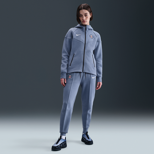 Pantalon de jogging taille mi-haute en Fleece Football Paris Saint-Germain Tech - Nike - Modalova