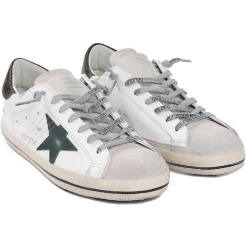 Low-Top Sneaker - Superstar White Cow Leather Sneakers - Gr. 41 (EU) - in - für Damen - Golden Goose - Modalova