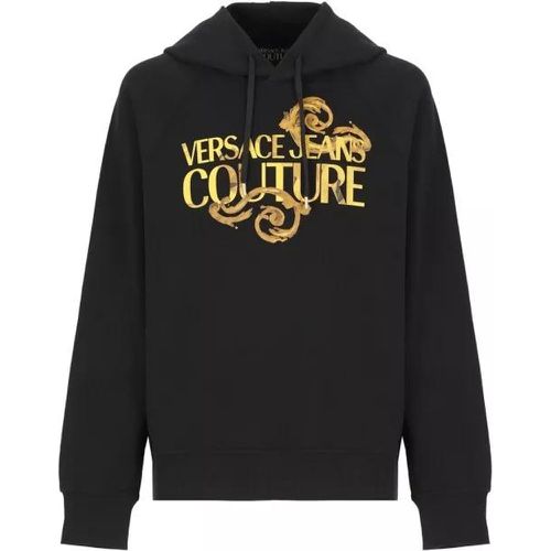 Baroque Hoodie - Größe L - black - Versace Jeans Couture - Modalova