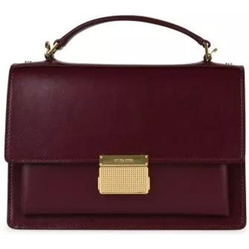 Crossbody Bags - Venezia Bag In Burgundy Palmellata Leather - Gr. unisize - in - für Damen - Golden Goose - Modalova