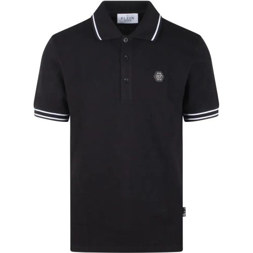 Pp Hexagon Polo Shirt - Größe S - Philipp Plein - Modalova