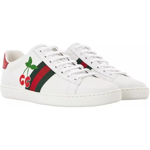 Sneakers - Ace Cherry GG Sneakers Leather - Gr. 39 (EU) - in - für Damen - Gucci - Modalova