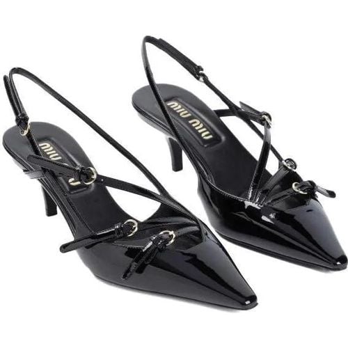 Pumps & High Heels - Patent Calf Leather Pumps - Gr. 40 (EU) - in - für Damen - Miu Miu - Modalova