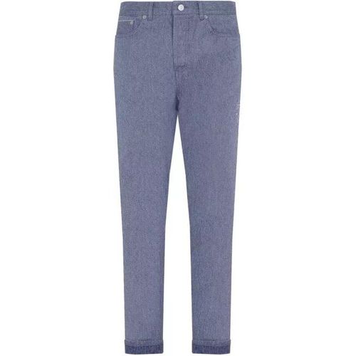 Blue Cotton Jeans - Größe 32 - blue - Christian Dior - Modalova