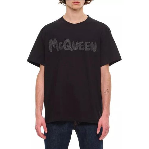 Round Neck T-Shirt - Größe S - alexander mcqueen - Modalova