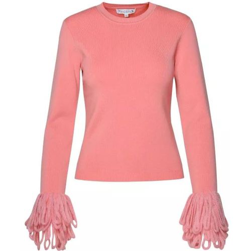Pink Wool Blend Sweater - Größe S - pink - J.W.Anderson - Modalova