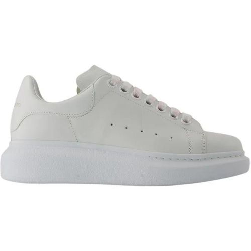 Low-Top Sneaker - Oversize Sneakers - Leather - White - Gr. 41 (EU) - in - für Damen - alexander mcqueen - Modalova