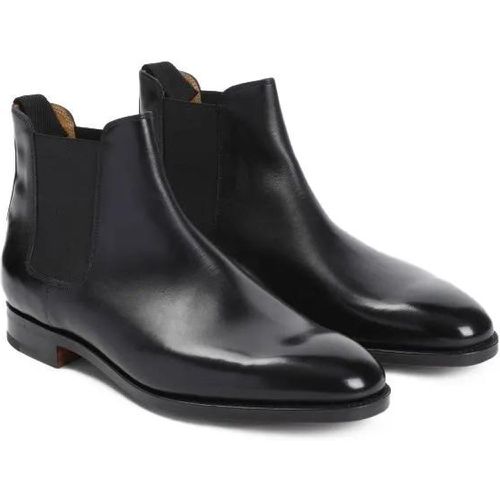 Boots & Stiefeletten - Black Calf Leather Lawry Boots - Gr. 11 - in - für Damen - John Lobb - Modalova