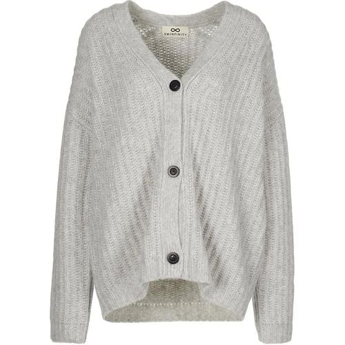 Blurry Ribbed Cardigan - Größe M/L - Sminfinity - Modalova