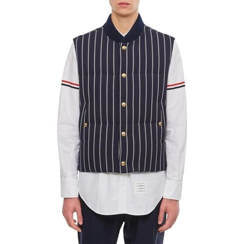 Wool Stripe Vest - Größe 2 - Thom Browne - Modalova