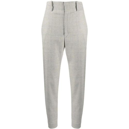 Light Grey Checkered Tailored Trousers - Größe 40 - Etoile Isabel Marant - Modalova