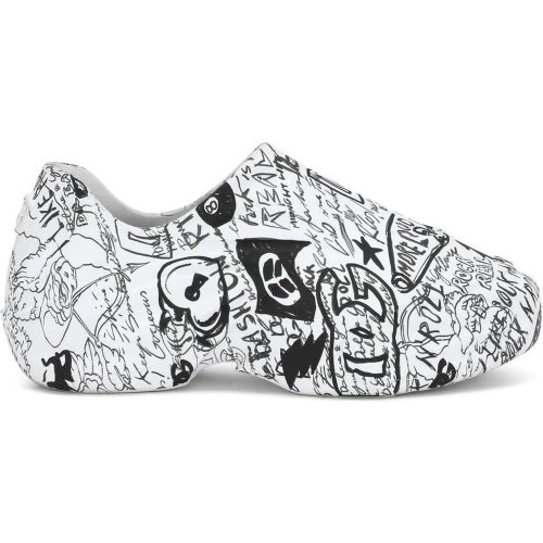 Low-Top Sneaker - Toy Graffiti-print Logo Sneakers - Gr. 42 (EU) - in - für Damen - Dolce&Gabbana - Modalova