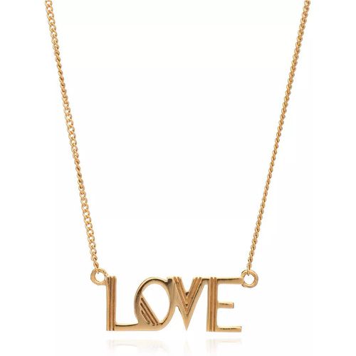 Halskette - Art Deco Love Necklace - Gr. unisize - in - für Damen - Rachel Jackson London - Modalova