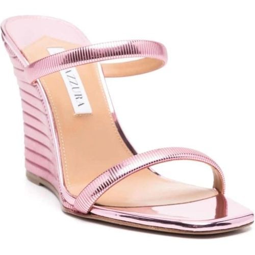 Slipper & Pantoletten - Sandals Pink - Gr. 36 (EU) - in Gold - für Damen - Aquazzura - Modalova