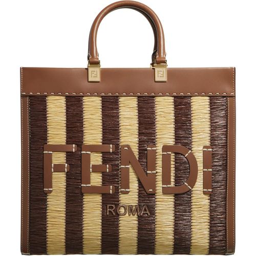 Tote - Rafia Medium Sunshine Shopping Bag - Gr. unisize - in - für Damen - Fendi - Modalova