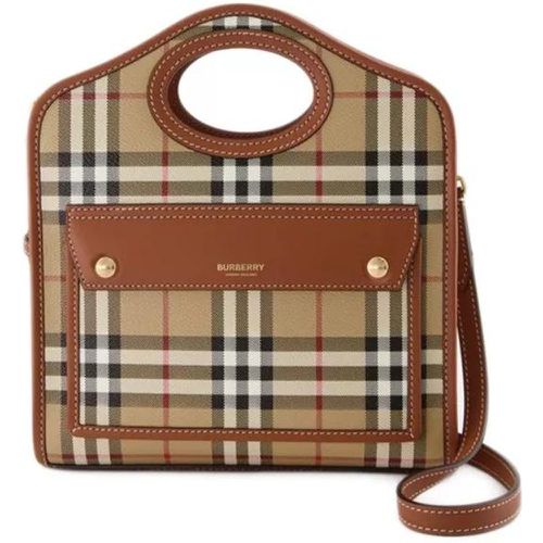 Crossbody Bags - Mini Pocket - Canvas - Brown - Gr. unisize - in - für Damen - Burberry - Modalova