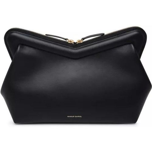 Shopper - Mini Frame Shoulder Bag In Black Leather - Gr. unisize - in - für Damen - Mansur Gavriel - Modalova