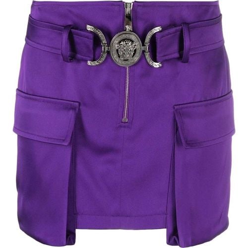 Skirts Purple - Größe 40 - Versace - Modalova