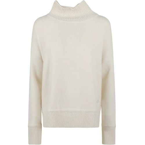 White Cashmere Roll Neck Sweater - Größe 1 - Kujten - Modalova