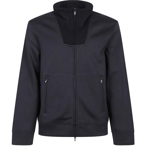 Full Zip Sweatshirt Blue - Größe M - Emporio Armani - Modalova