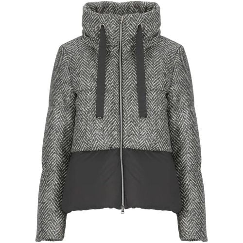 Fabric Down Jacket - Größe 40 - Herno - Modalova