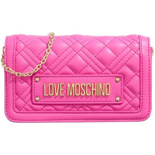 Portemonnaie - Slg Quilted - Gr. unisize - in Rosa - für Damen - Love Moschino - Modalova