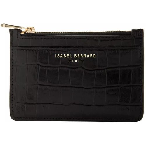 Portemonnaie - Honoré Aveline Croco Black Calfskin Leather Card H - Gr. unisize - in - für Damen - Isabel Bernard - Modalova