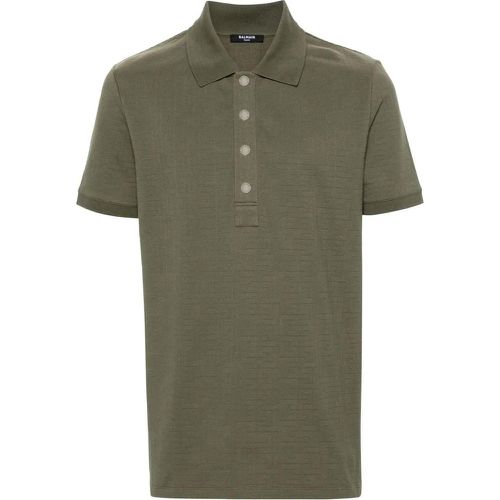 T-shirts and Polos Green - Größe L - Balmain - Modalova