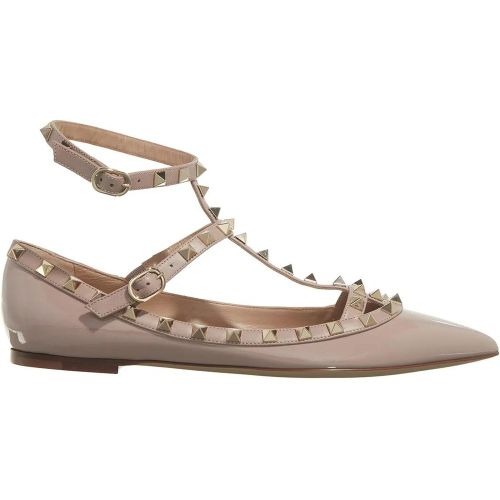 Loafer - Ballerina Rockstud - Gr. 36 (EU) - in Gold - für Damen - Valentino Garavani - Modalova