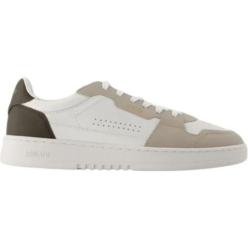 Low-Top Sneaker - Dice Lo Sneakers - Leather - White/Dark Brown - Gr. 40 (EU) - in - für Damen - Axel Arigato - Modalova