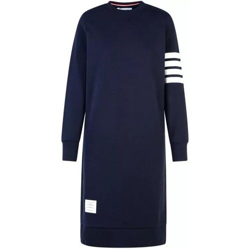 Bar' Navy Cotton Dress - Größe 38 - Thom Browne - Modalova