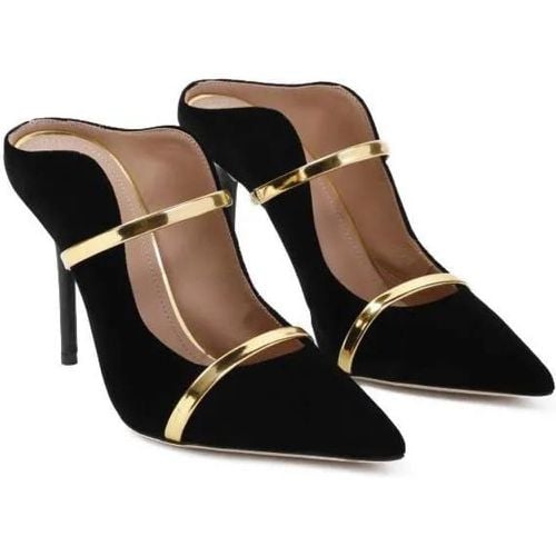 Pumps & High Heels - Maureen 100 Black Gold Velvet Pumps - Gr. 36 (EU) - in - für Damen - Malone Souliers - Modalova