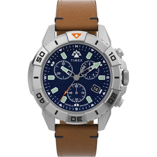 Uhren - Chronographenuhr Expedition North® Ridge - Gr. unisize - in Braun - für Damen - Timex - Modalova