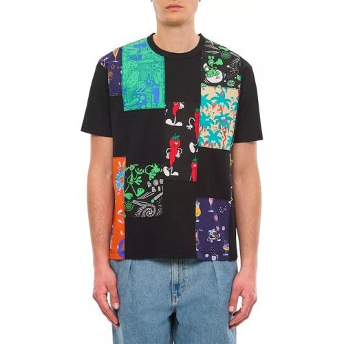 Short Sleeve Patch T-Shirt - Größe M - black - Junya Watanabe - Modalova