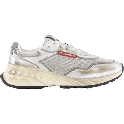 Low-Top Sneaker - Dames Sprinter Sneaker Grijs - Gr. 37 (EU) - in - für Damen - Dsquared2 - Modalova