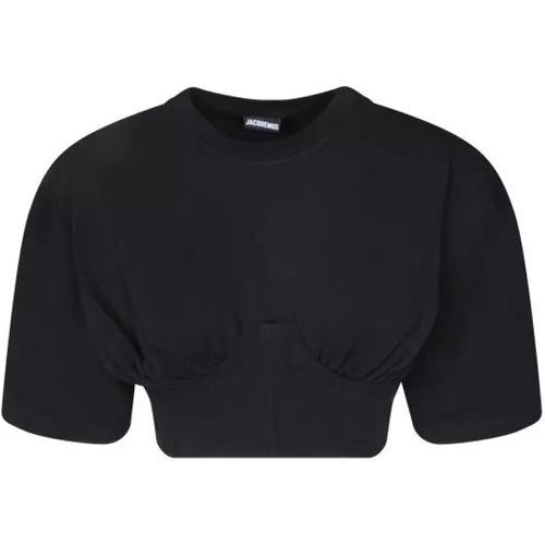 Cotton T-Shirt - Größe XS - black - Jacquemus - Modalova