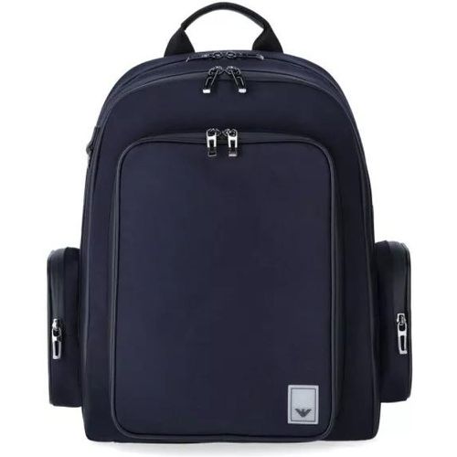 Rucksäcke - Travel Essential Navy Blue Backpack - Gr. unisize - in - für Damen - Emporio Armani - Modalova