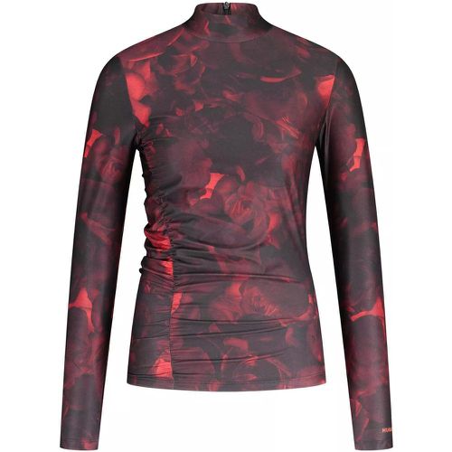 Top mit Rosenprint 47701929787738 - Größe XS - HUGO - Modalova