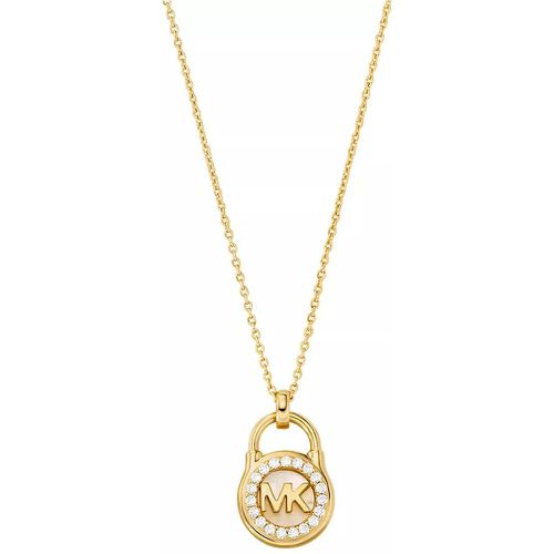 Halskette - 14K Lock Pendant Necklace - Gr. unisize - in - für Damen - Michael Kors - Modalova