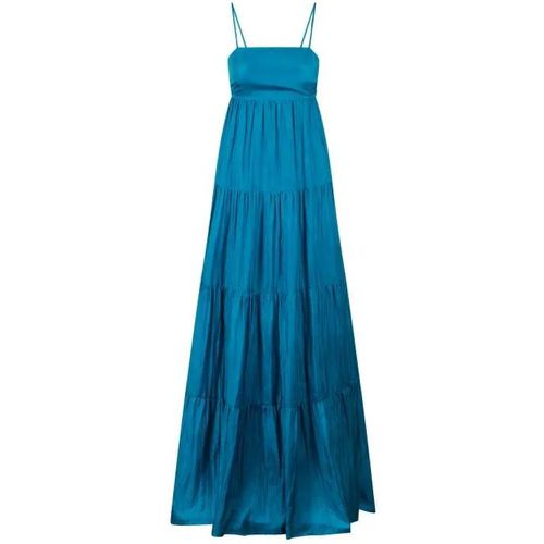 Formentera Silk Long Dress - Größe XS - blau - The Rose Ibiza - Modalova