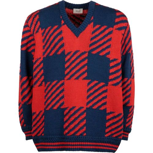 Sweaters Darkblue - Größe 48 - Bally - Modalova