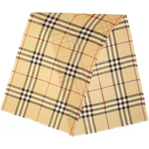 Tücher & Schals - Reversible Wool-Silk Scarf - Gr. unisize - in - für Damen - Burberry - Modalova