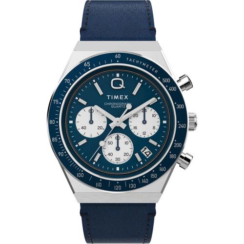 Uhren - Chronographenuhr Q - Gr. unisize - in Blau - für Damen - Timex - Modalova