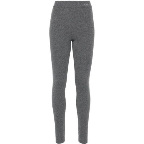 Ribbed Leggings - Größe S - grau - MSGM - Modalova