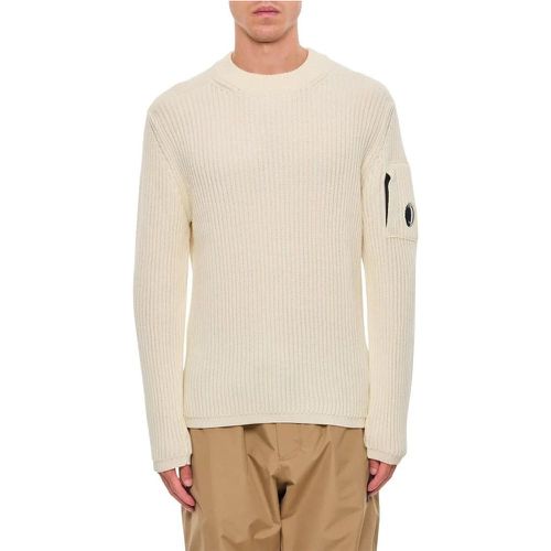 Knitwear Crew Neck In Wool - Größe L - CP Company - Modalova