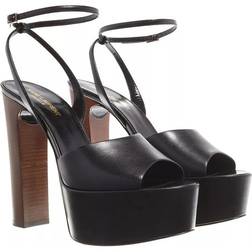Pumps & High Heels - Jodie Smooth Leather Platform Sandals - Gr. 37 (EU) - in - für Damen - Saint Laurent - Modalova